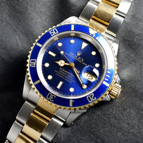 2006 rolex submariner two tone.